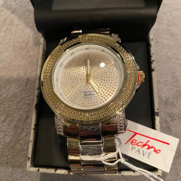 Men’s bling iced out watch - Picture 4 of 5